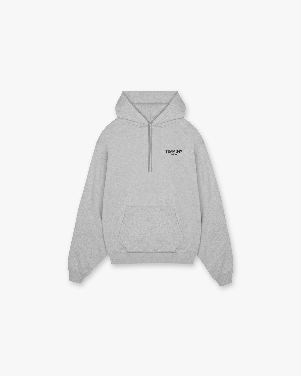 REPRESENT Team 247 Oversized Hoodie - Ash Grey