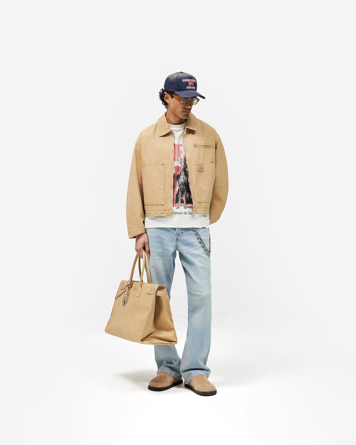REPRESENT Heaton Workwear Jacket - Irish Cream