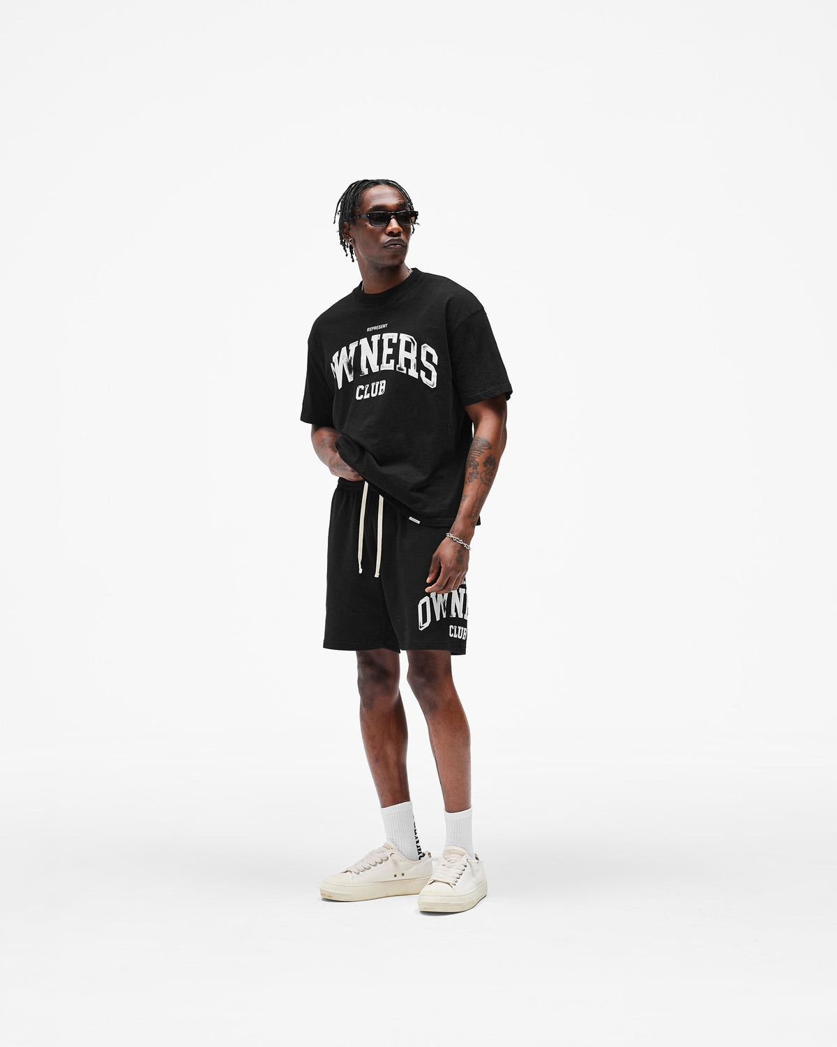 REPRESENT Represent Owners Club Mesh Short - Jet Black
