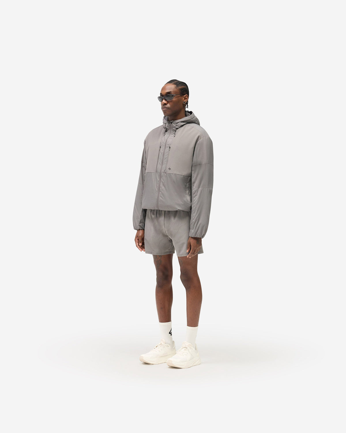 REPRESENT 247 Panelled Insulated Jacket - Steel
