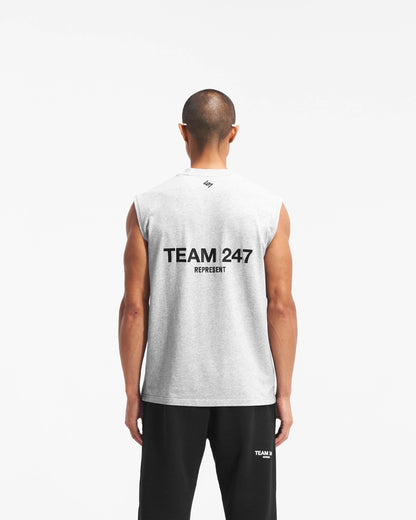 REPRESENT Team 247 Oversized Tank - Ash Grey