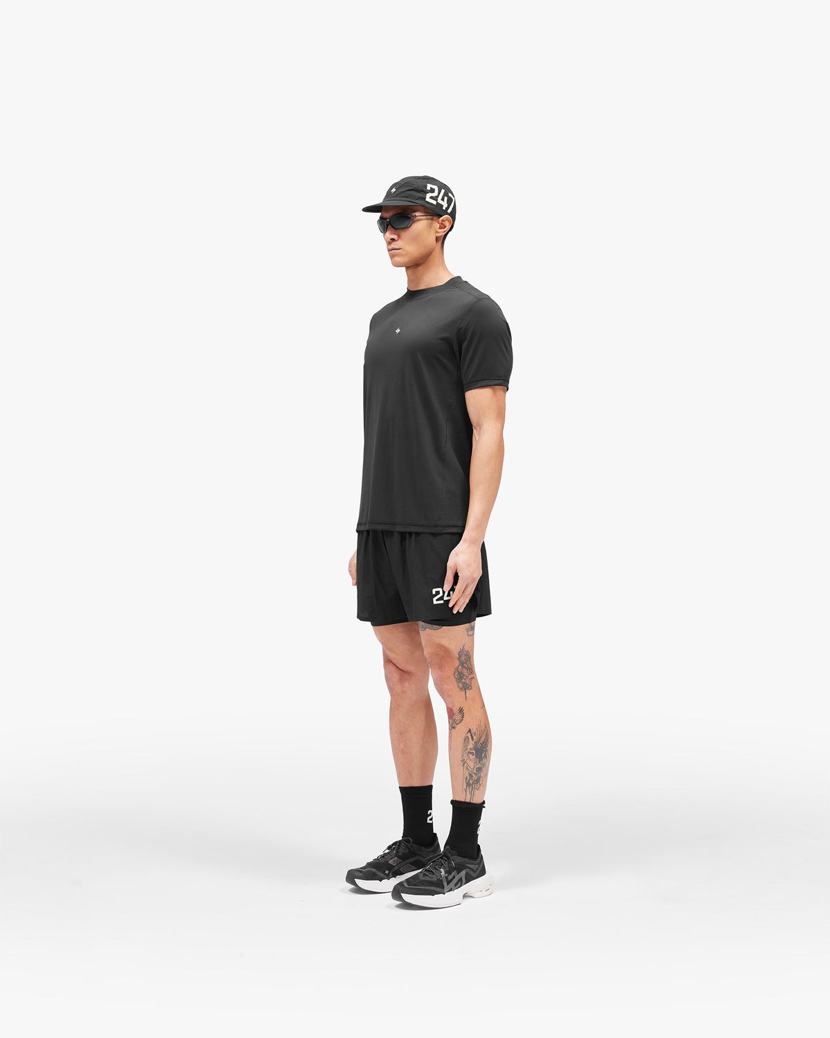 REPRESENT 247 Trail Short - Jet Black
