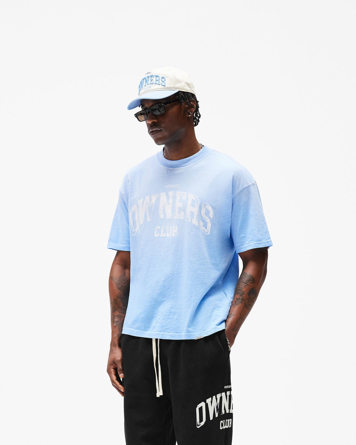 REPRESENT Represent Owners Club T-Shirt - Sky Blue