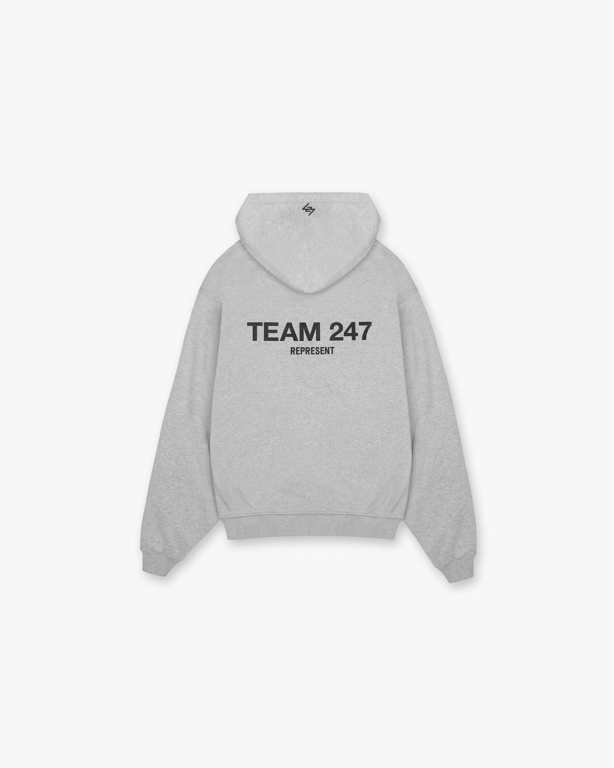 REPRESENT Team 247 Oversized Hoodie - Ash Grey